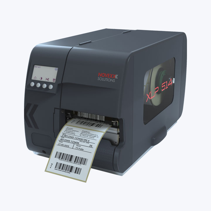 Термотрансферный принтер Novexx XLP 514 для печати этикеток в Казахстане